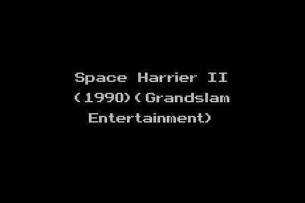 Space Harrier II (1990)(Grandslam Entertainment)
