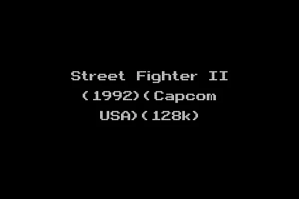 Street Fighter II (1992)(Capcom USA)(128k)