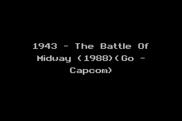 1943 - The Battle Of Midway (1988)(Go - Capcom)