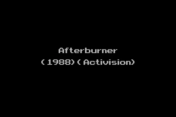 Afterburner (1988)(Activision)