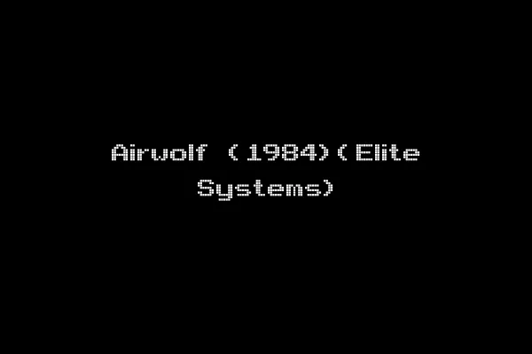Airwolf (1984)(Elite Systems)