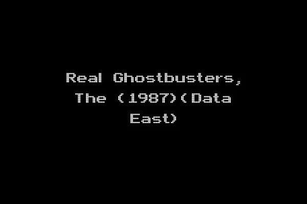 Real Ghostbusters, The (1987)(Data East)