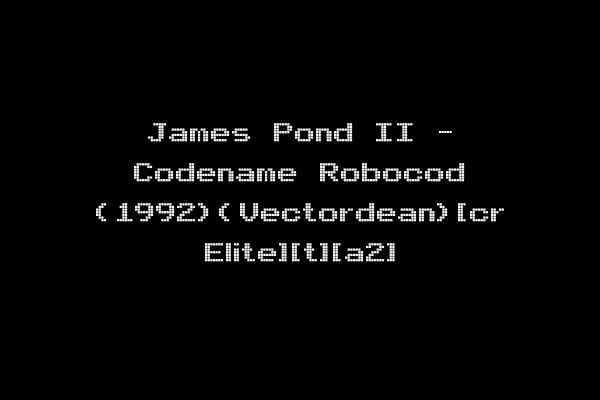James Pond II - Codename Robocod (1992)(Vectordean)[cr Elite][t][a2]