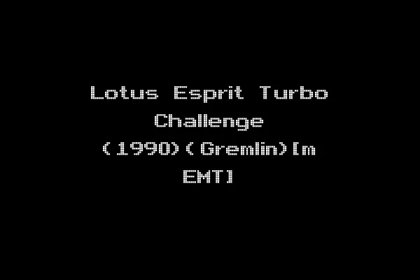 Lotus Esprit Turbo Challenge (1990)(Gremlin)[m EMT]