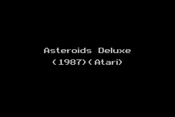 Asteroids Deluxe (1987)(Atari)