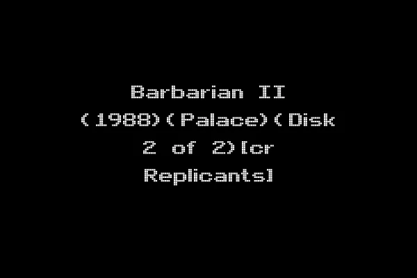 Barbarian II (1988)(Palace)(Disk 2 of 2)[cr Replicants]