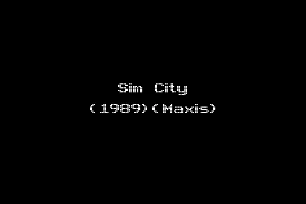 Sim City (1989)(Maxis)