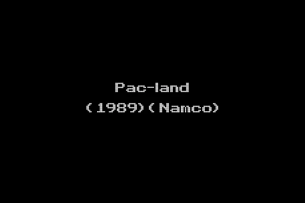 Pac-land (1989)(Namco)
