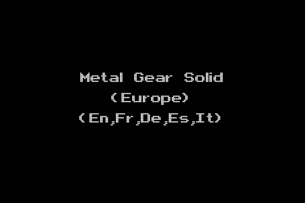 Metal Gear Solid (Europe) (En,Fr,De,Es,It)