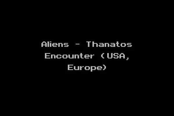 Aliens - Thanatos Encounter (USA, Europe)