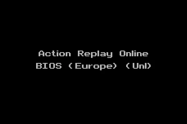 Action Replay Online BIOS (Europe) (Unl)