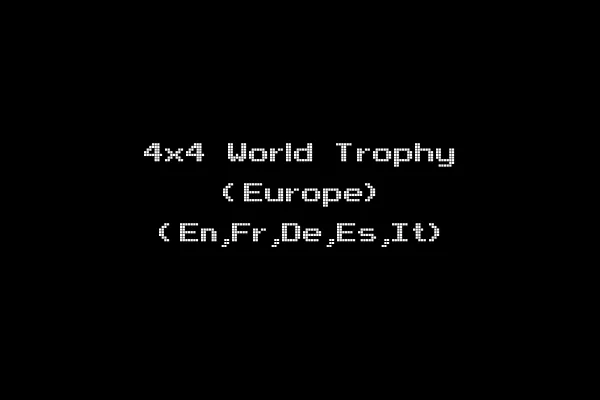 4x4 World Trophy (Europe) (En,Fr,De,Es,It)