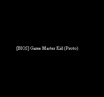 [BIOS] Game Master Kid (Proto)