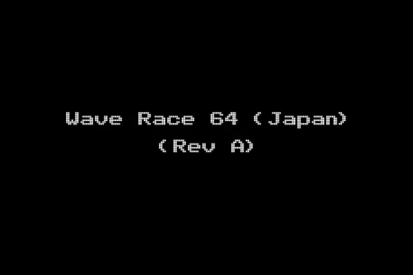 Wave Race 64 (Japan) (Rev A)