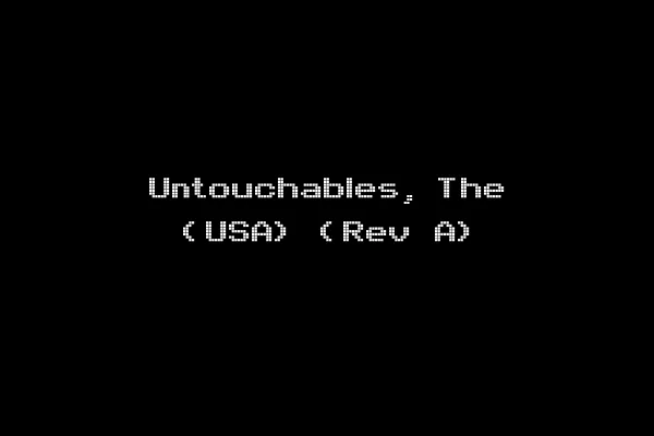 Untouchables, The (USA) (Rev A)