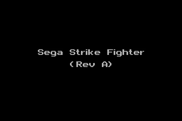 Sega Strike Fighter (Rev A)