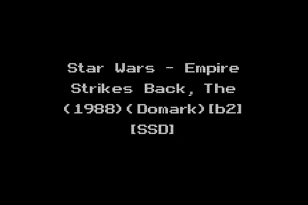 Star Wars - Empire Strikes Back, The (1988)(Domark)[b2] [SSD]