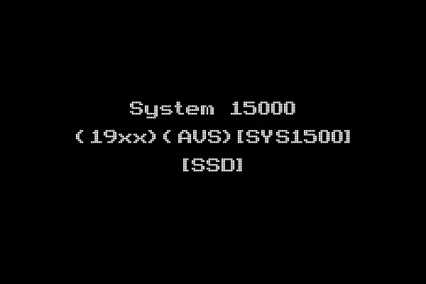 System 15000 (19xx)(AVS)[SYS1500] [SSD]