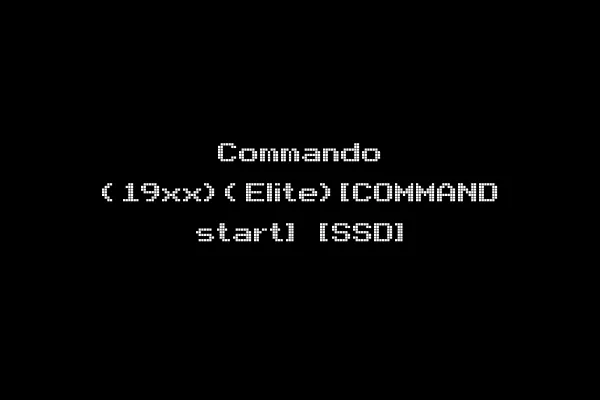 Commando (19xx)(Elite)[COMMAND start] [SSD]