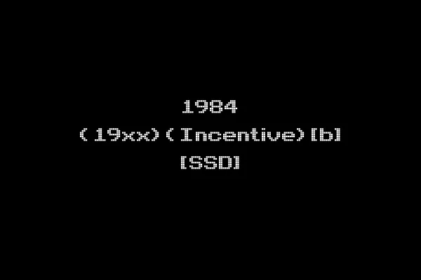 1984 (19xx)(Incentive)[b] [SSD]