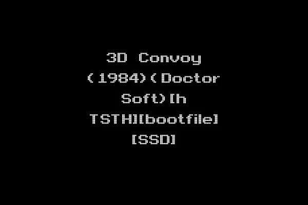 3D Convoy (1984)(Doctor Soft)[h TSTH][bootfile] [SSD]