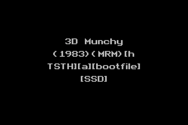 3D Munchy (1983)(MRM)[h TSTH][a][bootfile] [SSD]