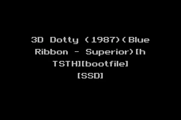 3D Dotty (1987)(Blue Ribbon - Superior)[h TSTH][bootfile] [SSD]