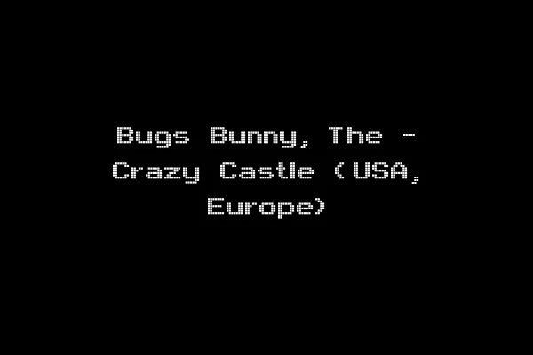 Bugs Bunny, The - Crazy Castle (USA, Europe)