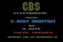 K-razy Shoot-Out (1982) (CBS)