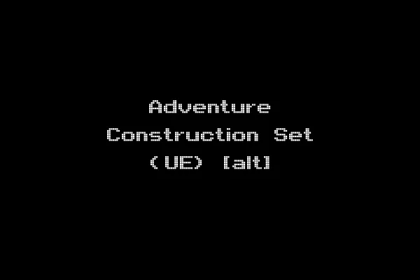 Adventure Construction Set (UE) [alt]
