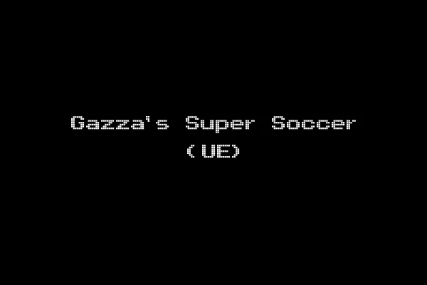 Gazza's Super Soccer (UE)