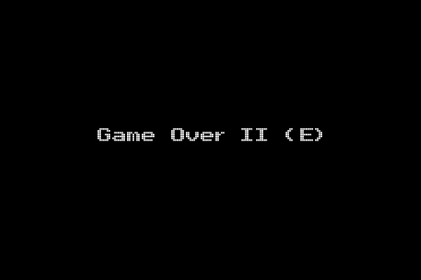 Game Over II (E)
