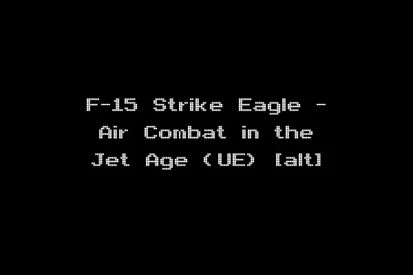 F-15 Strike Eagle - Air Combat in the Jet Age (UE) [alt]