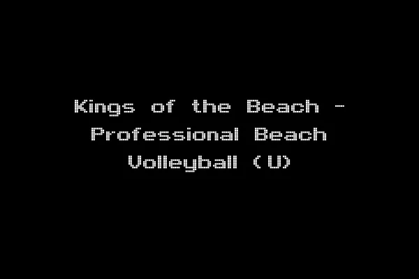 Kings of the Beach - Professional Beach Volleyball (U)