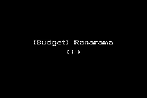 [Budget] Ranarama (E)