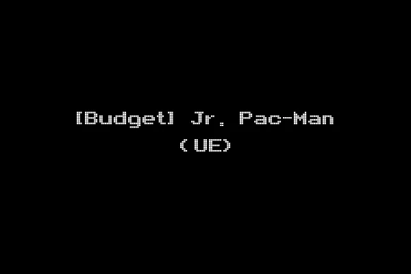 [Budget] Jr. Pac-Man (UE)