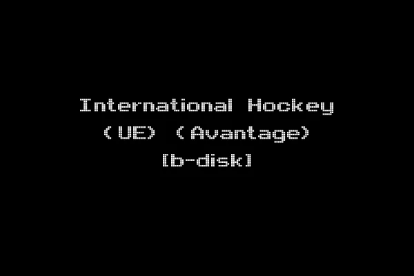 International Hockey (UE) (Avantage) [b-disk]