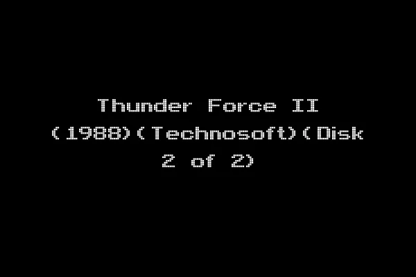 Thunder Force II (1988)(Technosoft)(Disk 2 of 2)