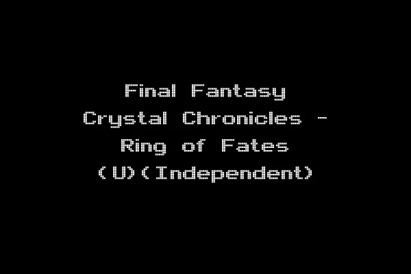 Final Fantasy Crystal Chronicles - Ring of Fates (U)(Independent)