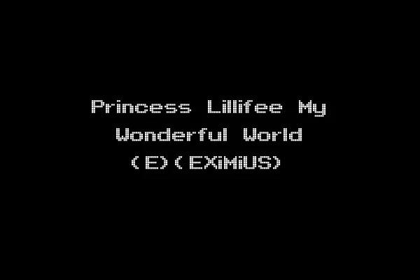 Princess Lillifee My Wonderful World (E)(EXiMiUS)