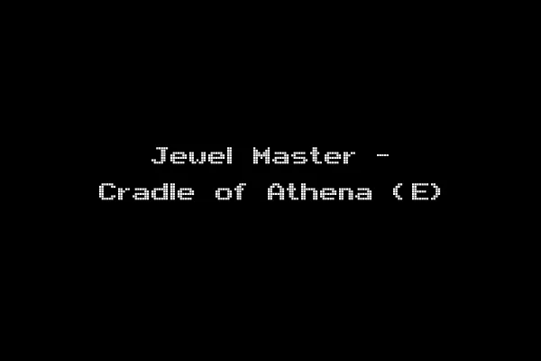 Jewel Master - Cradle of Athena (E)