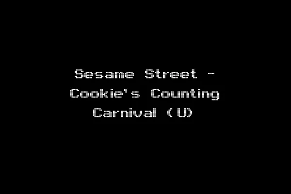 Sesame Street - Cookie's Counting Carnival (U)