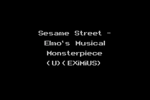 Sesame Street - Elmo's Musical Monsterpiece (U)(EXiMiUS)