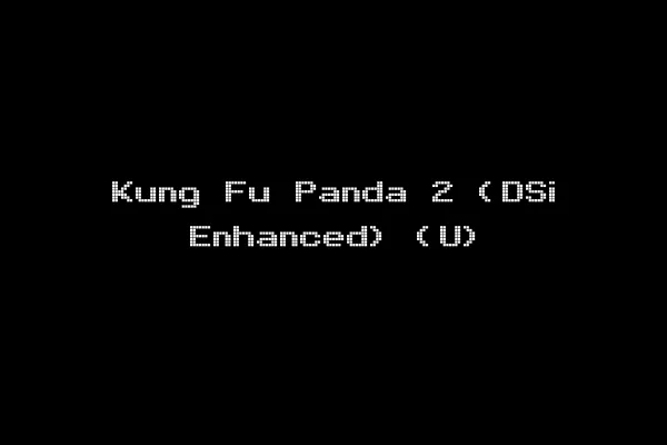Kung Fu Panda 2 (DSi Enhanced) (U)