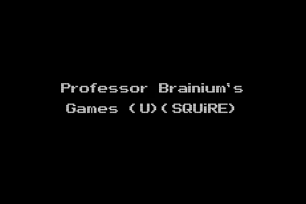 Professor Brainium's Games (U)(SQUiRE)