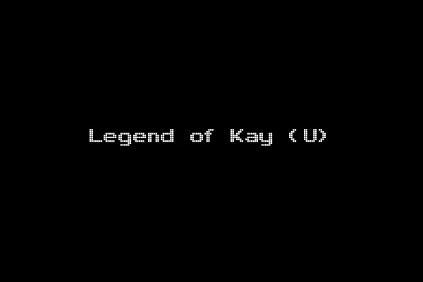 Legend of Kay (U)