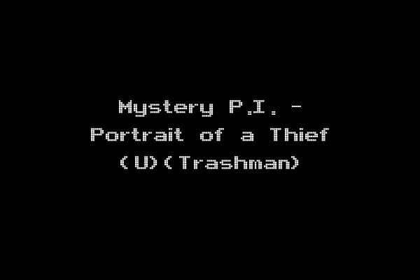 Mystery P.I. - Portrait of a Thief (U)(Trashman)
