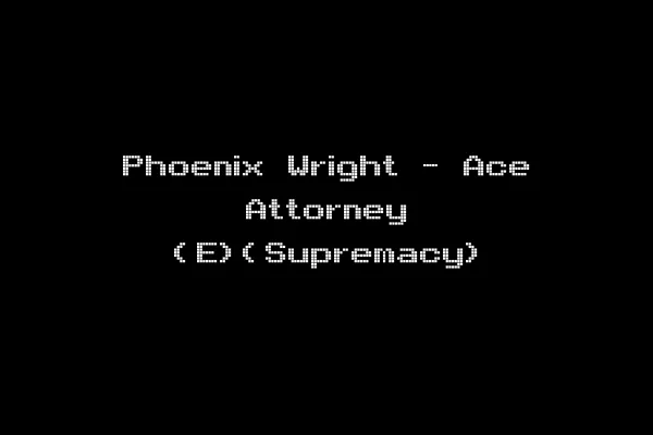 Phoenix Wright - Ace Attorney (E)(Supremacy)