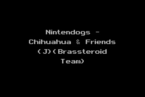 Nintendogs - Chihuahua & Friends (J)(Brassteroid Team)