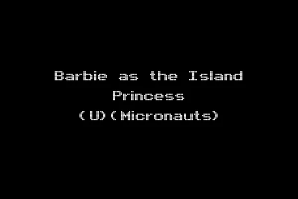 Barbie as the Island Princess (U)(Micronauts)